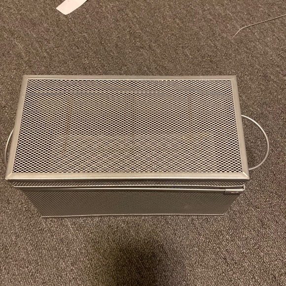 Storage & Organization Metal Mesh Box With Top Poshmark